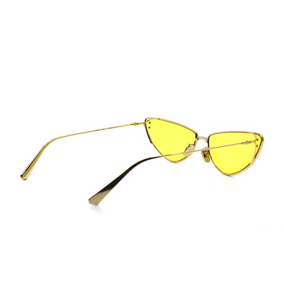 NEW DIOR MISSDIOR B1U H4C GOLD YELLOW AUTHENTIC SUNGLASSES - Picture 7 of 13